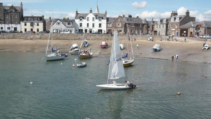 Stonehaven Ground Floor Home With A Spectacular Harbour View. Eksteriør bilde